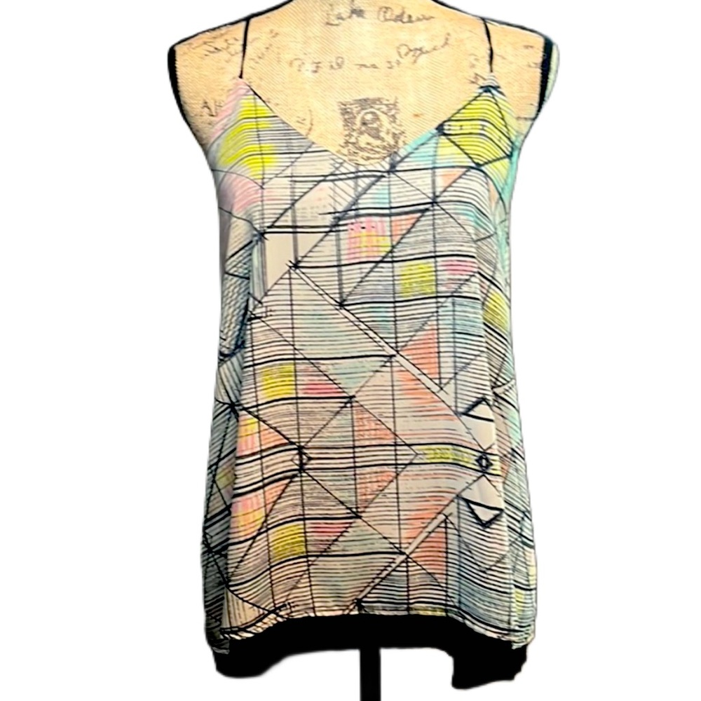 Funky Patterned Tank - image 1
